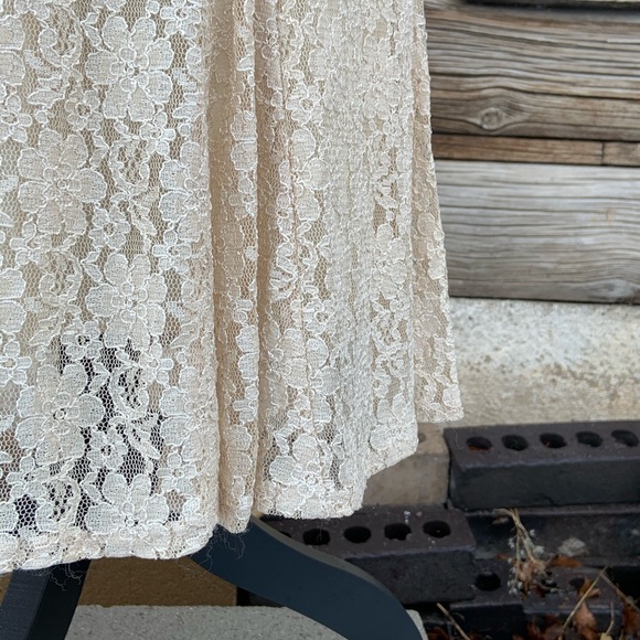 Vintage ~ Two-Piece Lace Dress ~ Size 7/8 - Picture 8 of 8